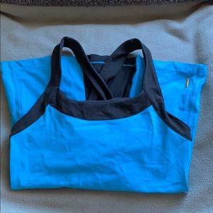 Lucy Workout Cross Back Tank